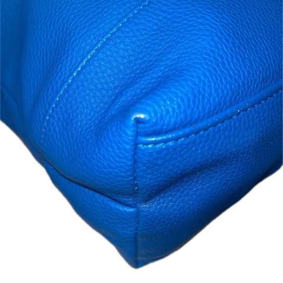 Jewell Thirty One Pebble Blue Cobalt Crossbody Large Tote with Strap - Picture 7 of 16